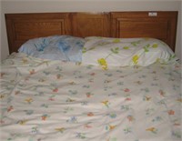 Full Size Oak Bed