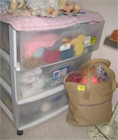 3 Drawer Organizer W/ Contents-Lots of Yarn!