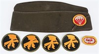 WWII US JUMP 464th 17TH AIRBORNE INSIGNIA GROUP