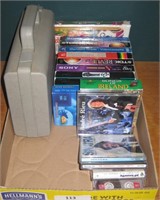 Lot of VHS & CDs