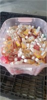 Tote of miscellaneous 1 Oz Hand Sanitizers