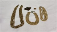 Vintage Jewelry -Ivory Pearls