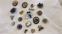 Vintage Brooches x19