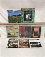 8pc Gardening, Salvage, Windows, etc Book Lot