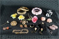 Vintage Jewelry - Spring Pinks