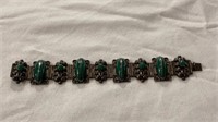 Sterling Mexico Panel Bracelet