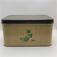 1950s Decoware Metal Bread Box