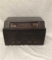 Antique 1949 Philco Bakelite Case Radio