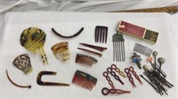 Art Deco Hair Comb Pieces/Parts