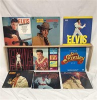 9 Vintage Elvis Albums