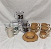 Starbucks, Mizzou, Pottery Set