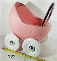 1984 Little Tikes Pink Doll Carriage Stroller
