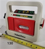 Fisher Price 1987 Cassette Player Recorder