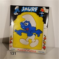 Plastic Smurf NIB Pre-School Puzzle