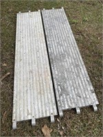 ALUMINUM SCAFFOLDING WALK BOARDS