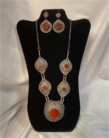 Southeast Asian Necklace & Earring Set