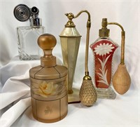 Collection Art Deco Perfume Bottles Marcel Franck,