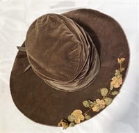 Victorian Wide Brim Ladies Hat
