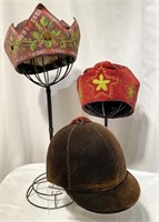 Collection 2 Costume Hats & Equestrian Riding Hat