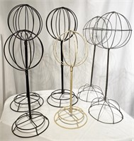 Collection 6 Wire Hat Stands