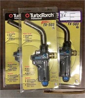 (3) TurboTorch Hand Torches TX-503