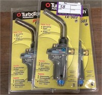 (3) TurboTorch Hand Torches TX-503