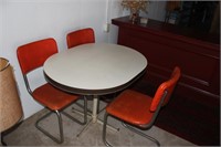 Very Nice Find Here/Retro Table and 4 Chairs