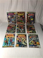 9 Tomb Of Dracula Comic Books 1972-1976