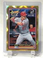 2018 Mike Trout All-Stars Gold /99 Baseball Card