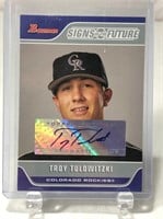 2006 Troy Tulowitzki Auto Rookie Baseball Card