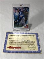 2017 Jose Bautista 1/1 Vault Baseball Card