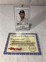 2017 Jose Altuve 1/1 Vault Baseball Card