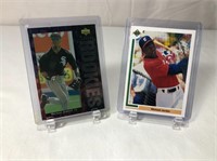 2 Michael Jordan Rookie Baseball Cards