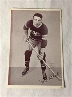 1935-40 Toe Blake Crown Starch Hockey Photo Card