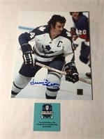 Dave Keon Autographed 8x10 With COA