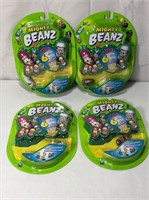 4 New Packs Of Mighty Beanz Toys