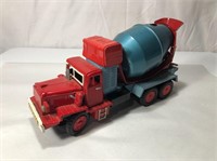 Vintage Tin Cement Truck Toy