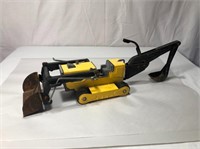 Vintage Tonka Steel Bulldozer With Scoop Attached