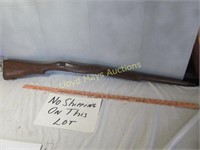 Antique Military Wood Rifle Stock