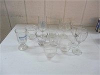 ASSORTED GLASSWARE AND BOWL