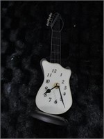 Quartz Battery Operated Guitar Clock