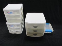 (4) Sterilite Storage Containers