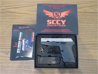 SCCY Industries Mod. CPX2 9MM, 2 clips, lock & Key