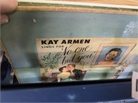 CRATE OF LPS-KAY ARMEN AND MORE