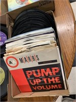 BOX OF 45S-PUMP UP THE VOLUME AND MORE