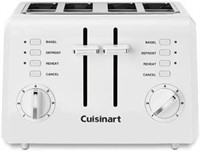 Cuisinart Compact Plastic Toaster, White