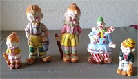 911 - LOT OF 5 CERAMIC FIGURINES