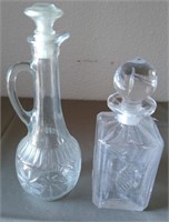 911 - BEAUTIFUL CRYSTAL DECANTERS