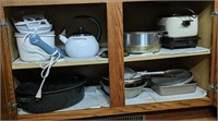 Cabinet Full Of Pots/Pans & Small Appliances