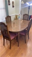 Dining Room Table & Chairs - 7 Piece Set